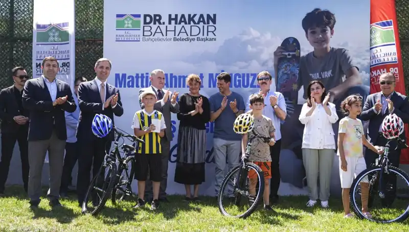 Bahçelievler’de Mattia Ahmet Minguzzi Skate Parkı Açıldı: Gençler İçin Yeni Bir Cennet