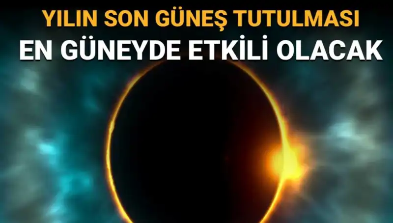 Eylül'de Yaşanacak Güneş Tutulması: Ay, Güneş'i Yüzde 85 Kapatacak