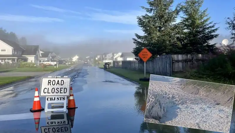 Buzul Barajı Taşarak Alaska'da Acil Durum Yaratıyor