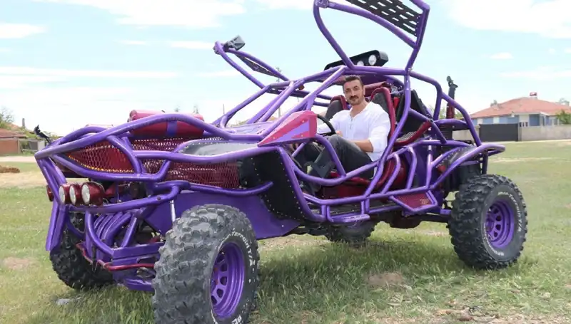 Kendi Arazi Aracını Yapan Adama Mad Max'ten İlham Geldi!