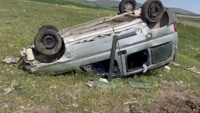 Konya'da Otomobil Takla Attı: Korkutan Kaza İki Yaralı