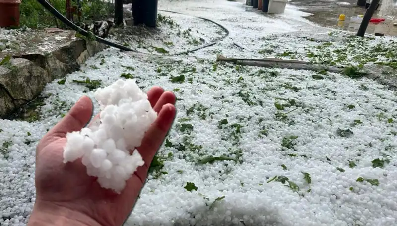 Haziran Ayında Dolu Sürprizi: Şehirler Beyaza Büründü!