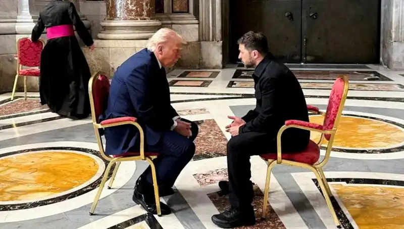 Zelenski, Trump ile En İyi Görüşmesini Vatikan’da Yaptığını Açıkladı