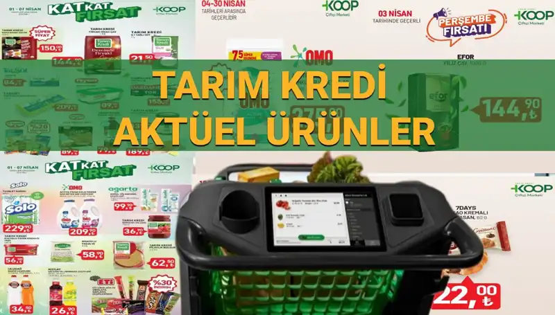Tarım Kredi Marketleri'nde Kahvaltılık ve Temizlik Ürünlerinde Şok İndirimler