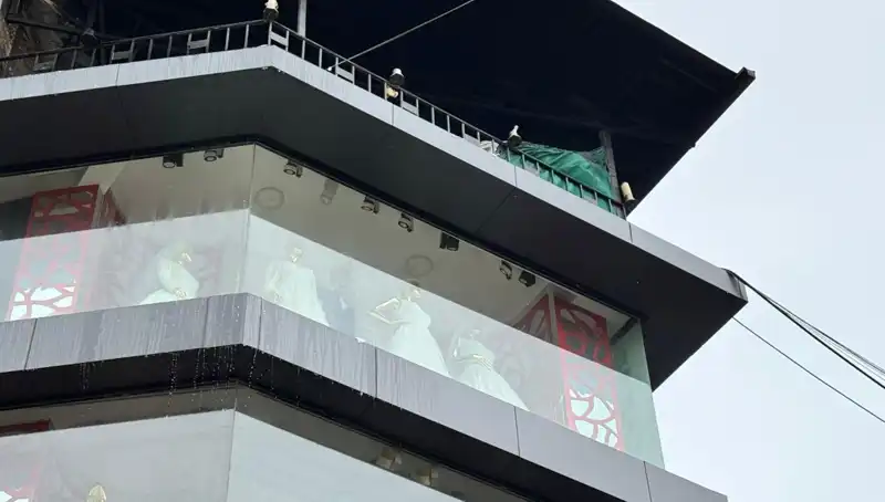Giyim Mağazasında Meydana Gelen Yangın Panik Yarattı