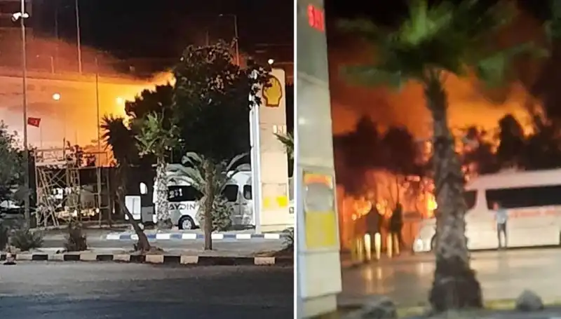 İzmir Otogarı’nda Meydana Gelen Yangın Paniğe Neden Oldu!
