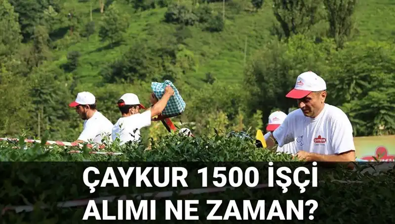 ÇAYKUR İşçi Alımı Kura Çekimi Tarihi ve Süreci Açıklandı!