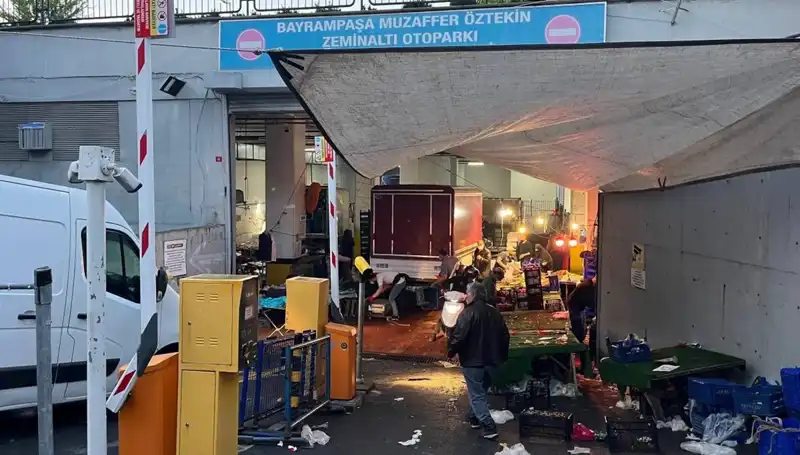 Pazar Yerinde Kargaşa: Biber Gazı Havadar Alanlardan Yayıldı!