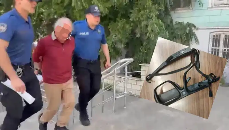 Kadınları Gözlükle Kaydeden Şahıs Suçüstü Yakalandı