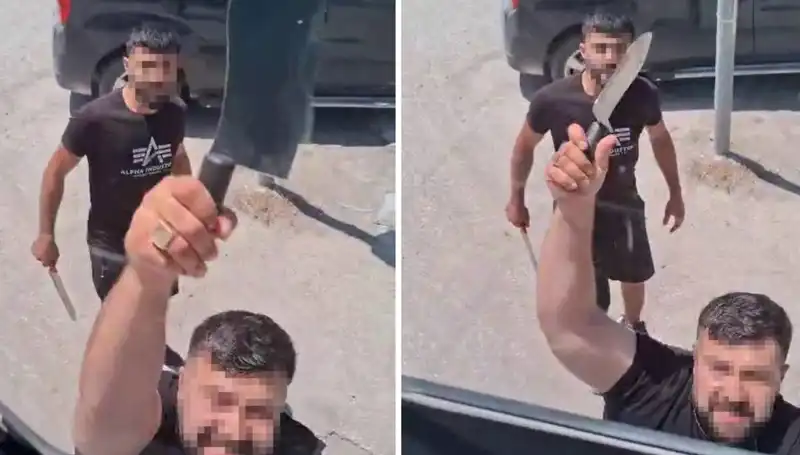 Yol Verme Tartışmasında İki Taraf Arasında Dehşet Anları Yaşandı