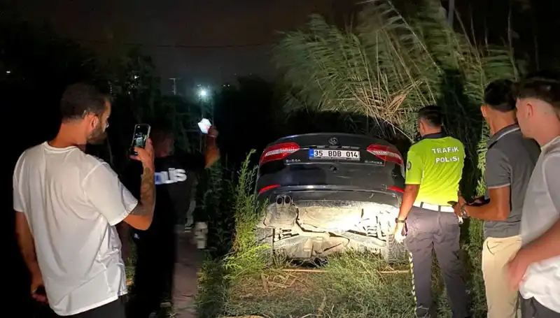 Dur İhtarına Uymayan Sürücü Dere Yatağında Faciaya Neden Oluyordu
