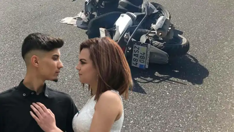 Genç Çiftin Motosiklet Kazası: Hayalleri Yarım Kaldı