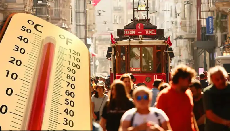 İstanbul'da Hava Sıcaklığı Yükseliyor: Pazar Günü Yağmur Bekleniyor