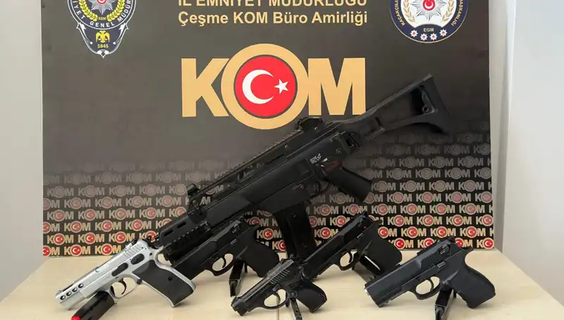 Çeşme'de Suç Orgütüne Yönelik Operasyon: Üç Kişi Tutuklandı