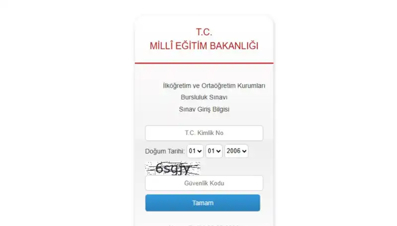 2025 Bursluluk Sınavı Giriş Belgesi: MEB İOKBS Tarihleri ve Detaylar