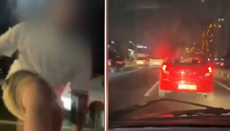 Trajik Bir An: Trafik Magandası Caddeyi Korku Dolu Bir Anarşiye Dönüştürdü