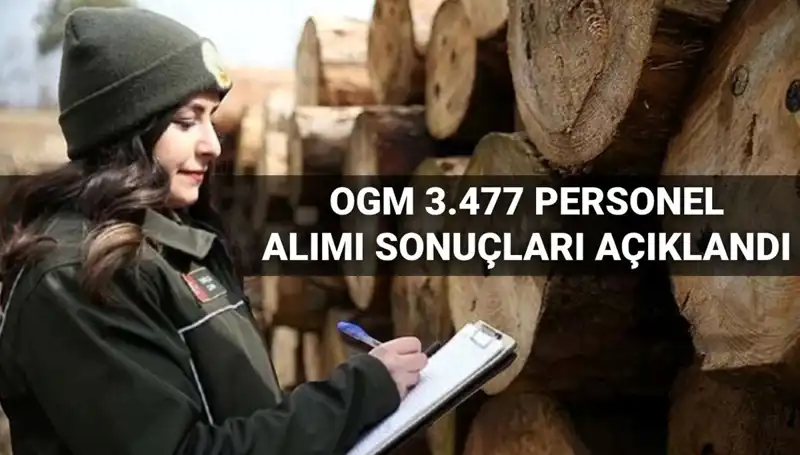 OGM 3.477 Personel Alımı Sonuçları Açıklandı: Şoför ve Temizlik Elemanları İçin Tarihler!