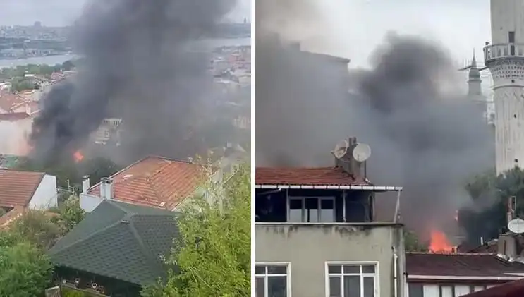 İstanbul'da Gecekonduda Çıkan Yangın, Korku Dolu Anlar Yaşattı!