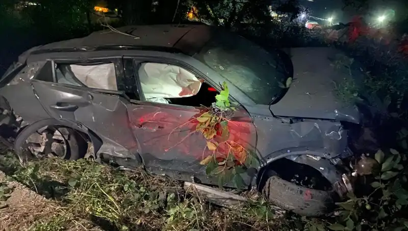 Alkollü Sürücü Feci Kaza Yaptı: Araç Hurdaya Döndü!
