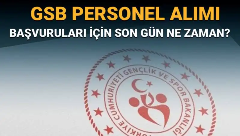 Gençlik ve Spor Bakanlığı Personel Alımı Başvuru Sürecinde Son Gün Yaklaşıyor!