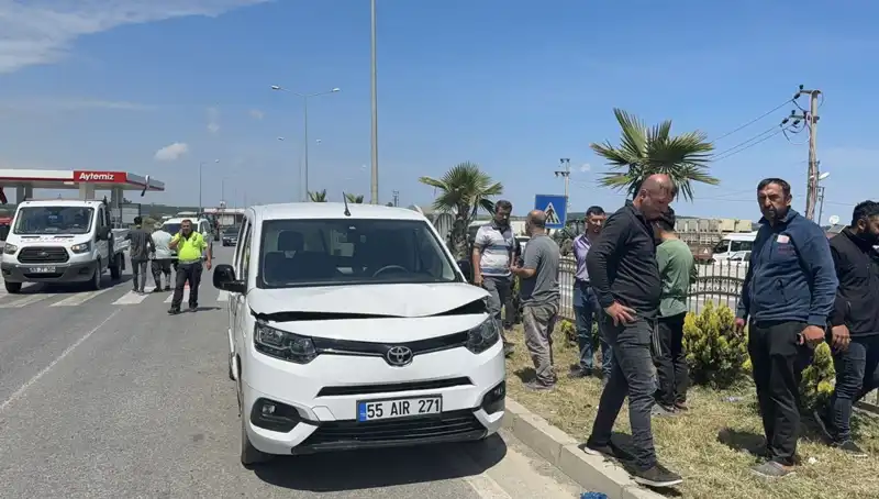 Samsun’da Bisiklet Sürücüsüne Çarpan Araç Hayatını Sonlandırdı
