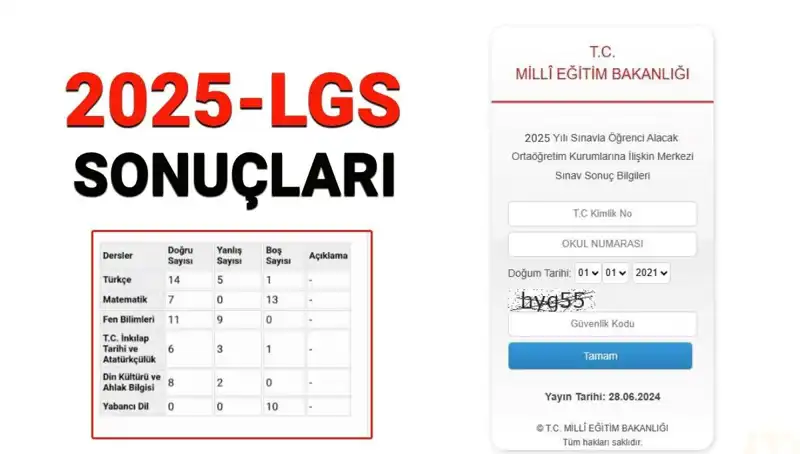 LGS Sınav Sonuçları Ne Zaman Açıklanacak? 2025'te Tüm Detaylar