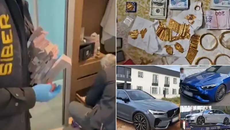 39 Şehirde Dev Operasyon: Balya Balya Paralar ve 568 Gözaltı!