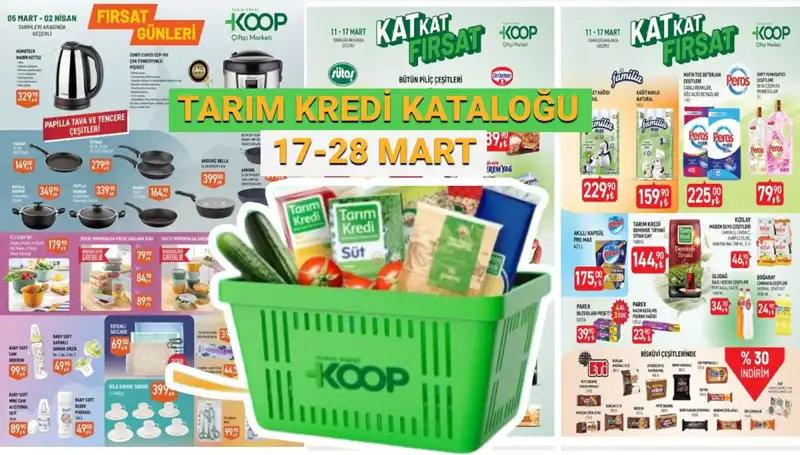 Tarım Kredi Kooperatif Marketleri'nde Şaşırtan İndirim Fırsatları Başladı!