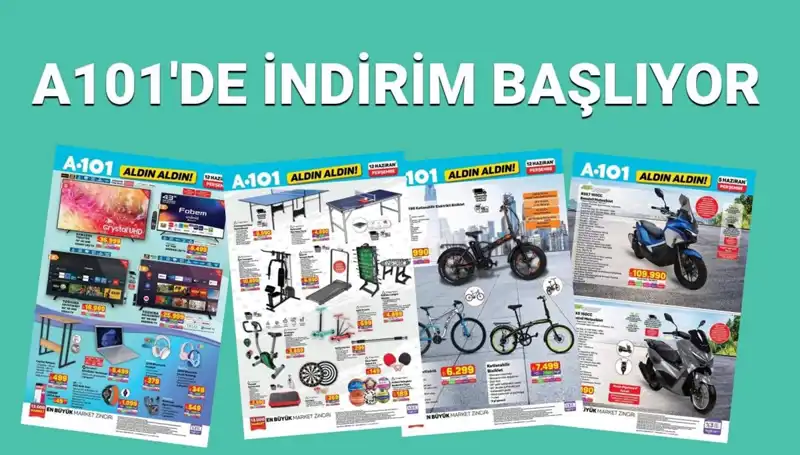 A101 Market'in 12 Haziran 2025 Kataloğunda Neler Var?