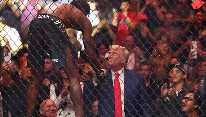 Trump, Beyaz Saray Bahçesinde UFC Maçı Düzenliyor: Etkinlik Detayları Açıklandı