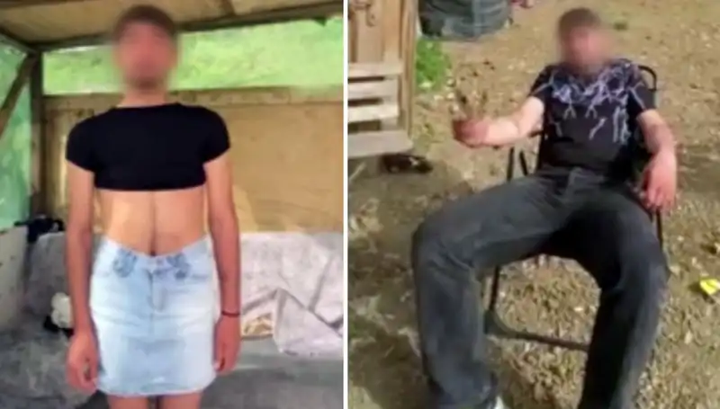 Hırsızları Yakalayıp Kadın Kıyafeti Giydiren Şok Olay