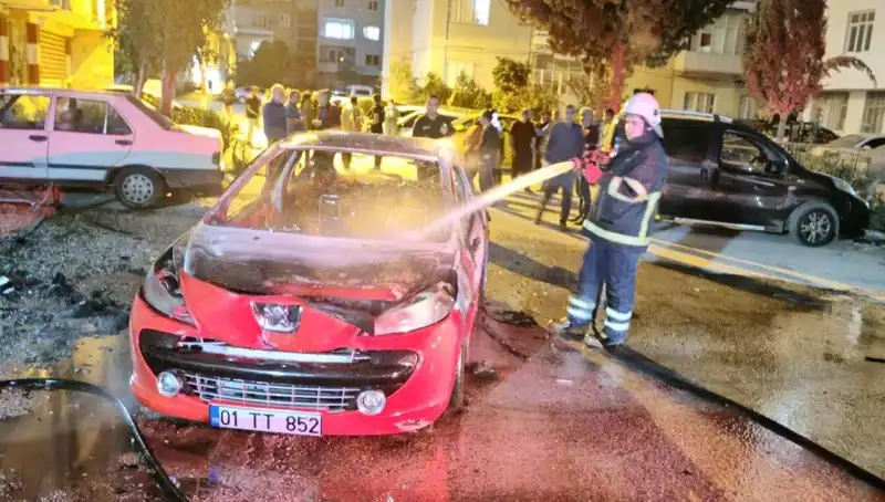 Psikolojik Sorunlarla Baş Eden Genç, Annelerinin Arabasını Ateşe Verdi