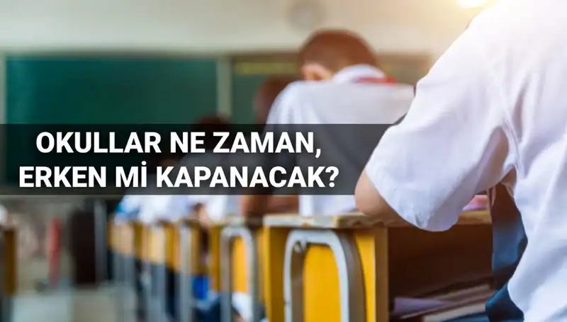 Okullar Ne Zaman Kapanacak? 2024-2025 Eğitim Yılı Takvimi Açıklandı!