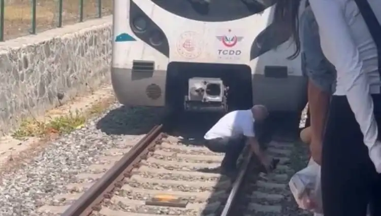 Raylardaki Kediyi Fark Eden Makinist, Marmaray’ı Durdurdu ve Alkış Aldı