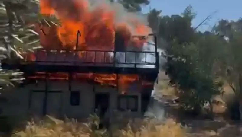 Bodrum'da Yangın Alarmı: Ekipler Acil Durum İçin Hazır Bekliyor